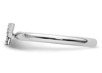 14k White Gold Rings Style SK2112YW - Classique Jewelry Inc.