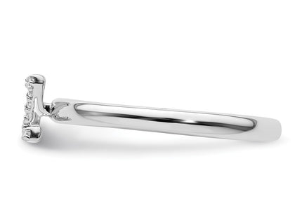 14k White Gold Rings Style SK2112ZW - Classique Jewelry Inc.