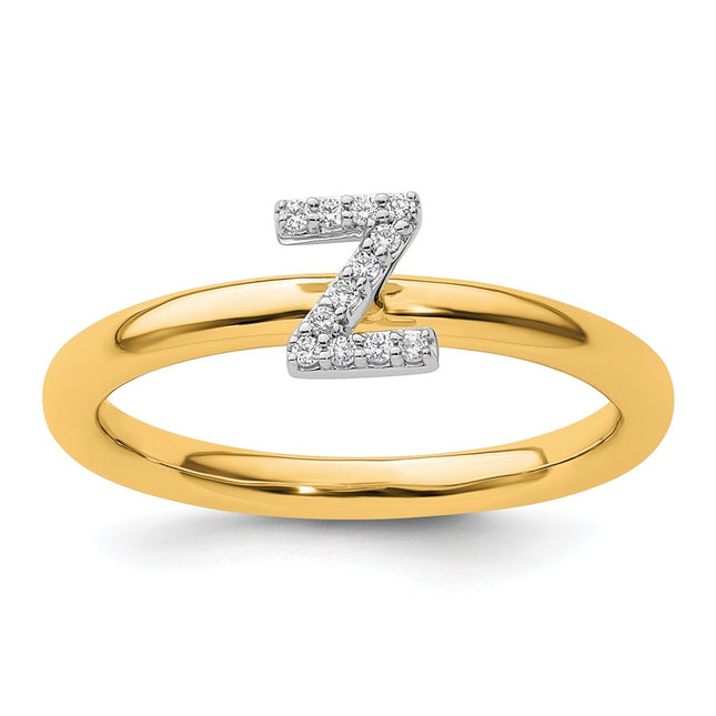 14k Yellow Gold Rings Style SK2112ZY - Classique Jewelry Inc.