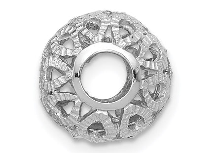 14k White Gold Chains Style SL136 - Classique Jewelry Inc.