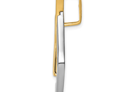 14K gold pendants & charm, alternate view