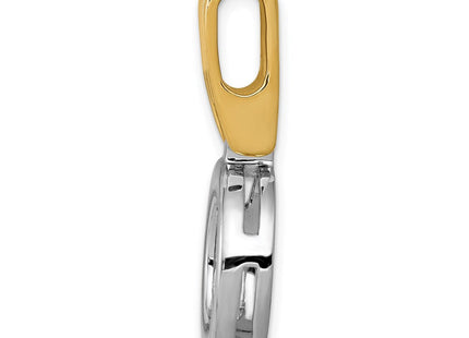 14K gold pendants & charm, alternate view