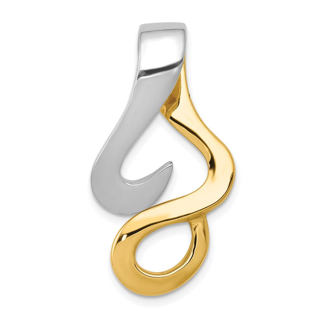 14k Two-tone Jewelry Style SL296 - Classique Jewelry Inc.