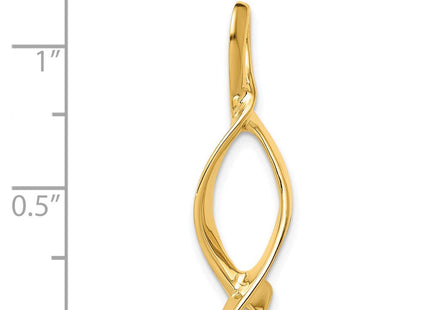 14K gold pendants & charm, further view