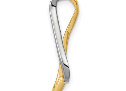 14K gold pendants & charm, alternate view
