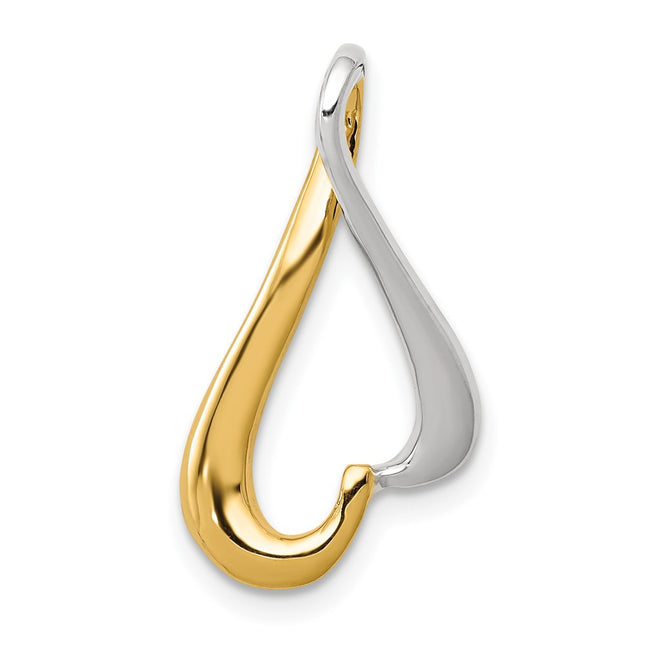 14K gold pendants & charm