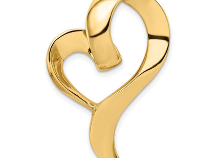 14K gold heart pendants & charm