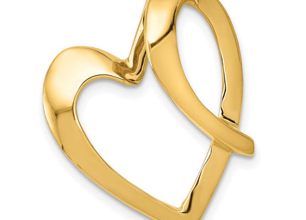 14K gold heart pendants & charm