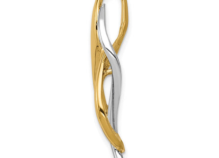 14k Two-tone Jewelry Style SL582 - Classique Jewelry Inc.