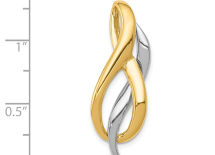 14k Two-tone Jewelry Style SL582 - Classique Jewelry Inc.