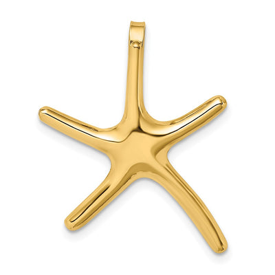 14K gold starfish chain