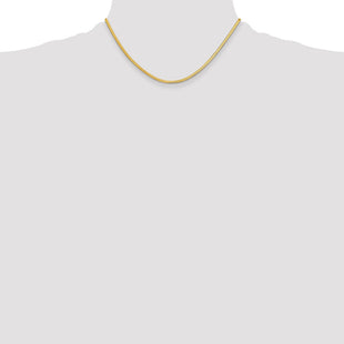 14k Silky Herringbone Chain (Style SLK020-16)