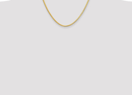14k Silky Herringbone Chain (Style SLK020-18)