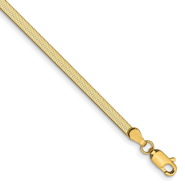 14k Silky Herringbone Chain