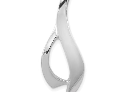 14K white gold pendants & charm