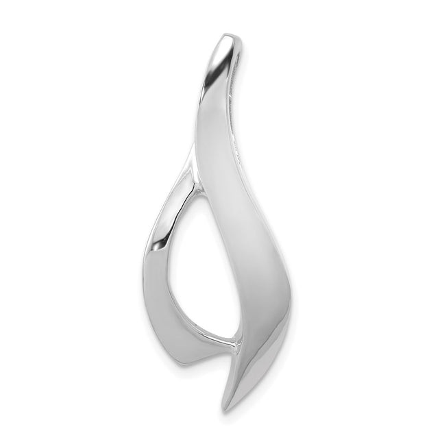 14K white gold pendants & charm