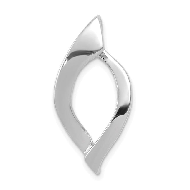 14K white gold pendants & charm