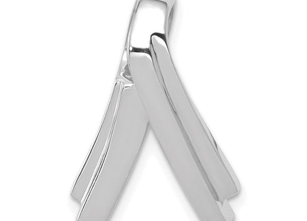 14K white gold pendants & charm
