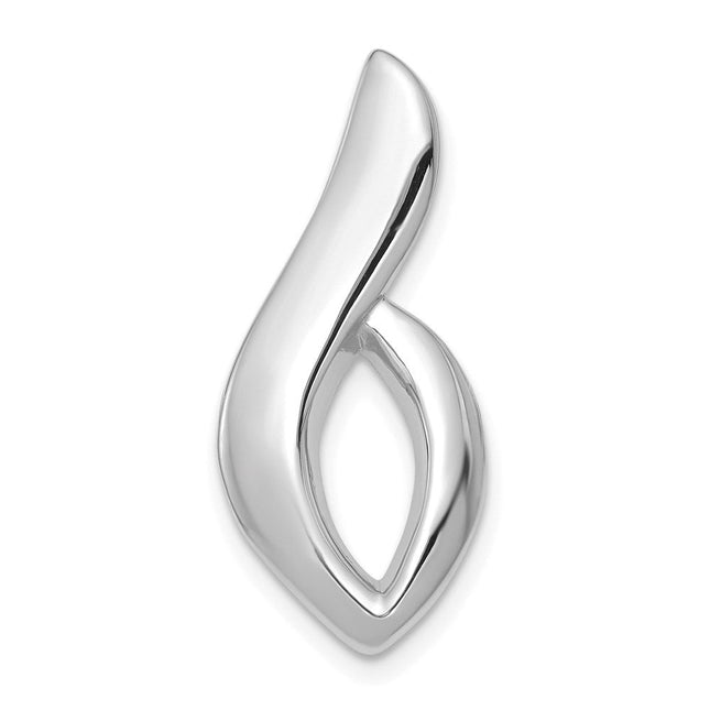 14K white gold pendants & charm