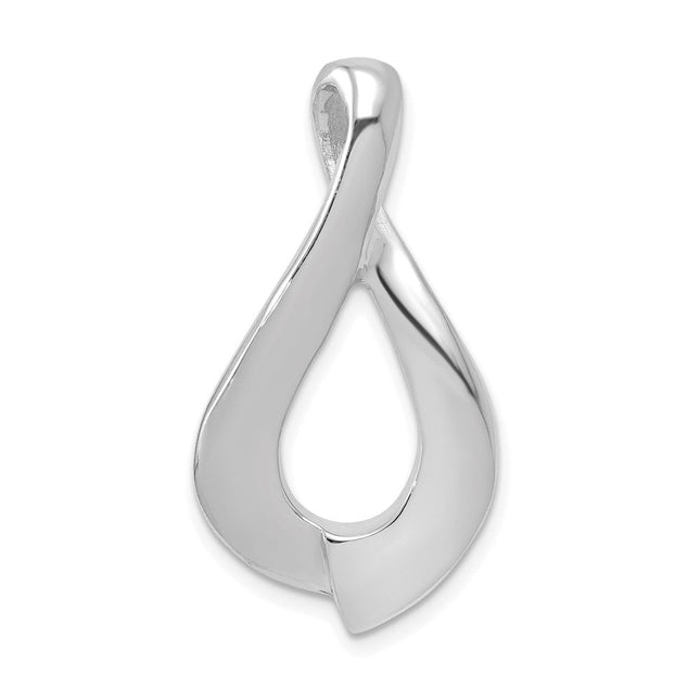 14K white gold pendants & charm