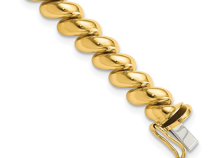 14k Yellow Gold Bracelets Style SM10 - Classique Jewelry Inc.