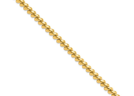 14K gold bracelet, alternate view