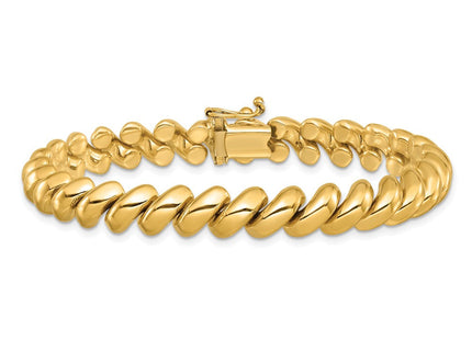 14K gold bracelet, another view