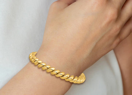 14k Yellow Gold Bracelets Style SM14 - Classique Jewelry Inc.
