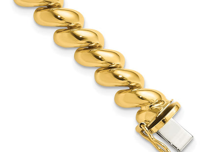 14k Yellow Gold Bracelets Style SM14 - Classique Jewelry Inc.