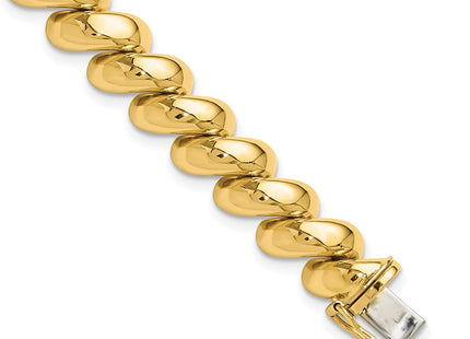 14k Yellow Gold Bracelets Style SM16 - Classique Jewelry Inc.