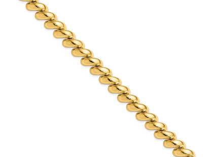 14k Yellow Gold Bracelets Style SM20 - Classique Jewelry Inc.