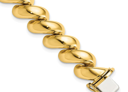 14k Polished San Marco Bracelet (Style SM20-7)