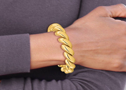 14k Polished San Marco Bracelet (Style SM30-7)
