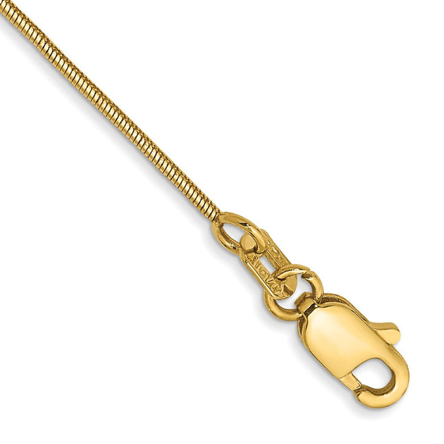 14k Yellow Gold Jewelry Style SNA060 - Classique Jewelry Inc.