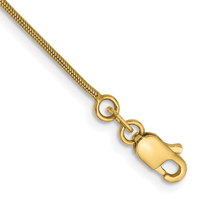 14k Yellow Gold Bracelets Style SNA080 - Classique Jewelry Inc.