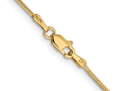 14k Yellow Gold Chains Style SNA100 - Classique Jewelry Inc.