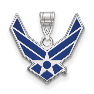 Sterling Silver Pendants Style SS026USAF - Classique Jewelry Inc.