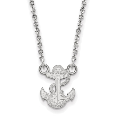 Sterling silver anchor link anchor necklace