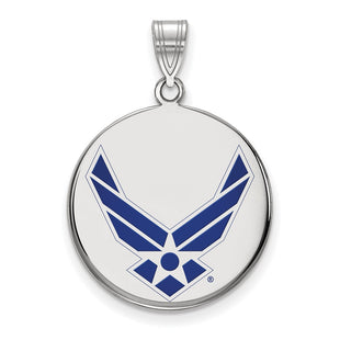 Sterling Silver Pendants Style SS033USAF - Classique Jewelry Inc.