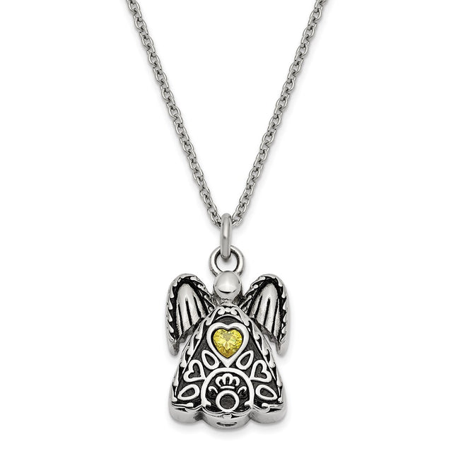 Stainless Steel Jewelry Style SSX100NOV - Classique Jewelry Inc.