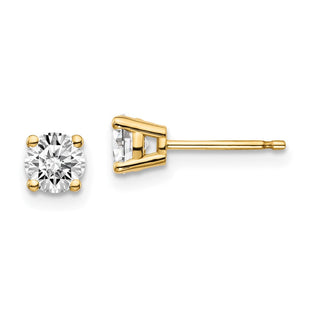 14y .. I1 J-K Diamond Stud Push-on Post Earrings (Style ST2-70)
