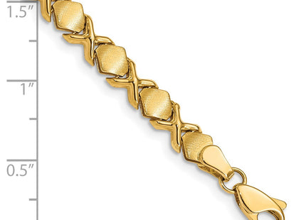 14k Yellow Gold Bracelets Style ST638 - Classique Jewelry Inc.
