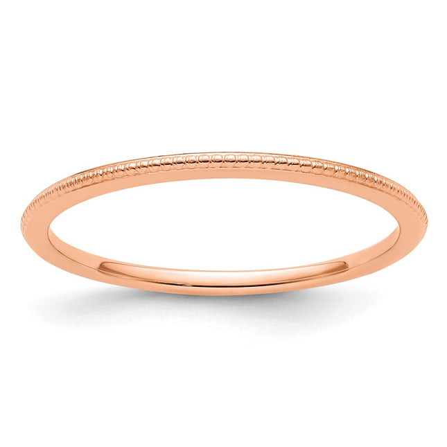 14k Rose Gold Jewelry Style STK18 - Classique Jewelry Inc.
