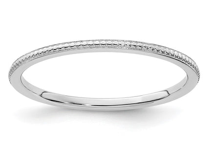 14k White Gold Jewelry Style STK18 - Classique Jewelry Inc.