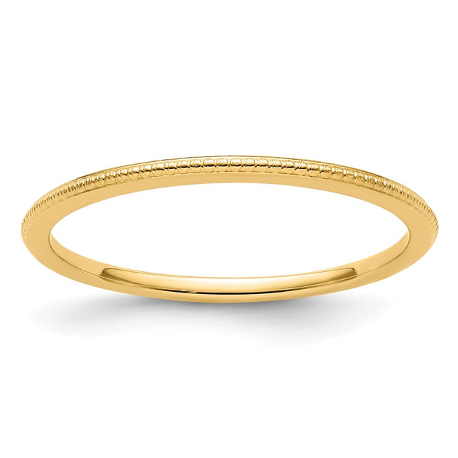 14k Yellow Gold Jewelry Style STK18 - Classique Jewelry Inc.