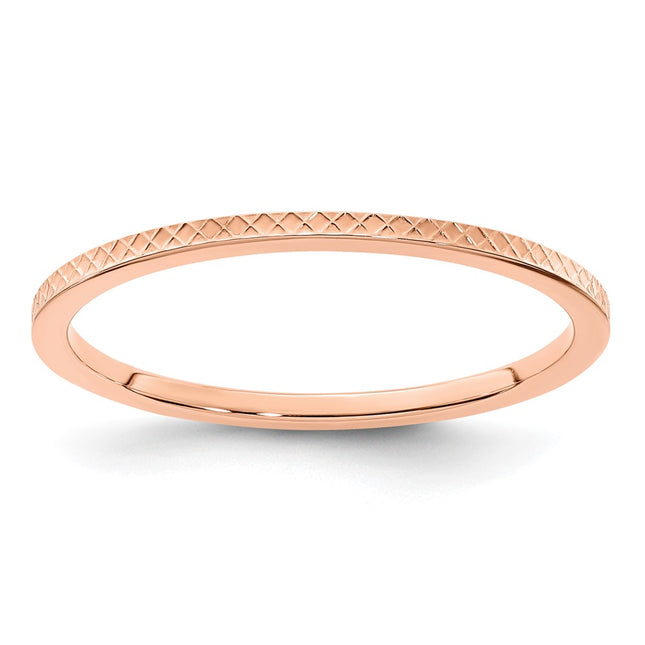 14k Rose Gold Jewelry Style STK20 - Classique Jewelry Inc.