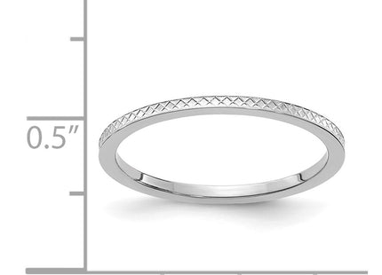 14k White Gold Jewelry Style STK20 - Classique Jewelry Inc.