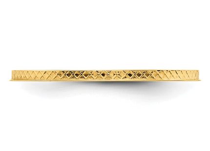 14k Yellow Gold Jewelry Style STK20 - Classique Jewelry Inc.