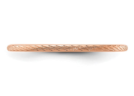 14k Rose Gold Jewelry Style STK22 - Classique Jewelry Inc.