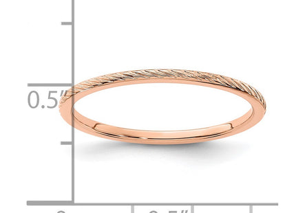14k Rose Gold Jewelry Style STK22 - Classique Jewelry Inc.